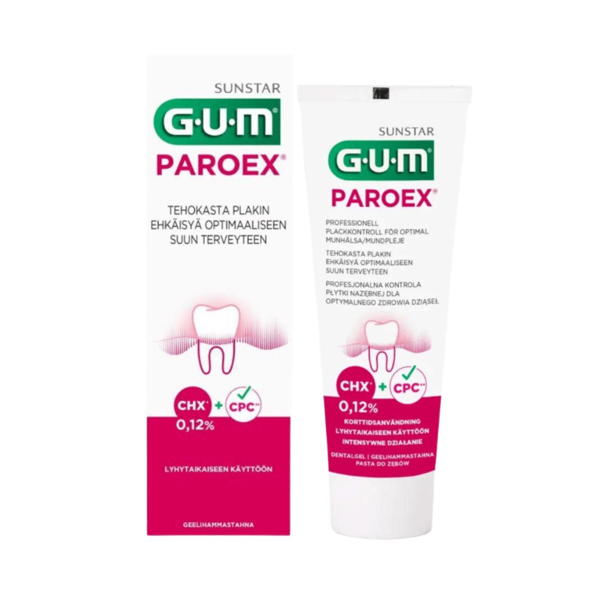 GUM PAROEX 0,12% geelihammastahna